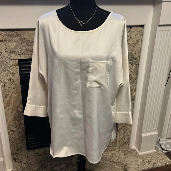 chico's cream blouse - Picture 1 of 4